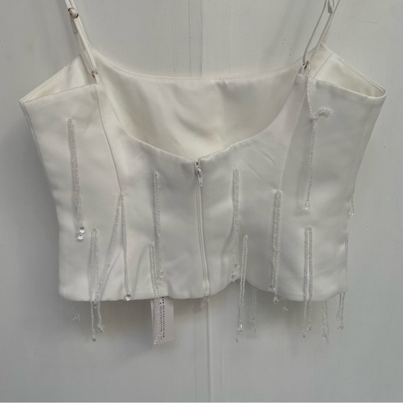 Anthropologie Delfi Collective Bijou & Joya Crop Top Mini Skirt Set NWT - Picture 7 of 16